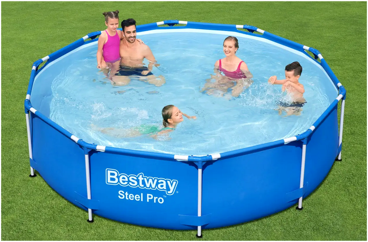Басейн каркасний 305х76 см 4678 л DuraPlus для дачі Bestway - зображення 2