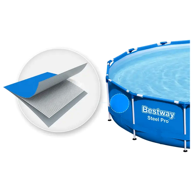 Басейн каркасний 305х76 см 4678 л DuraPlus для дачі Bestway - зображення 5