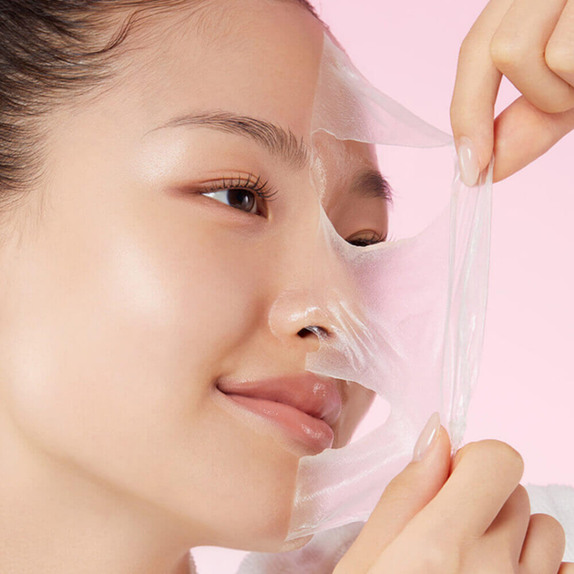 Ночная маска-пленка с полинуклеотидами и кофеином MEDICUBE PDRN Pink Caffeine Night Wrapping Mask 75 мл - изображение 3