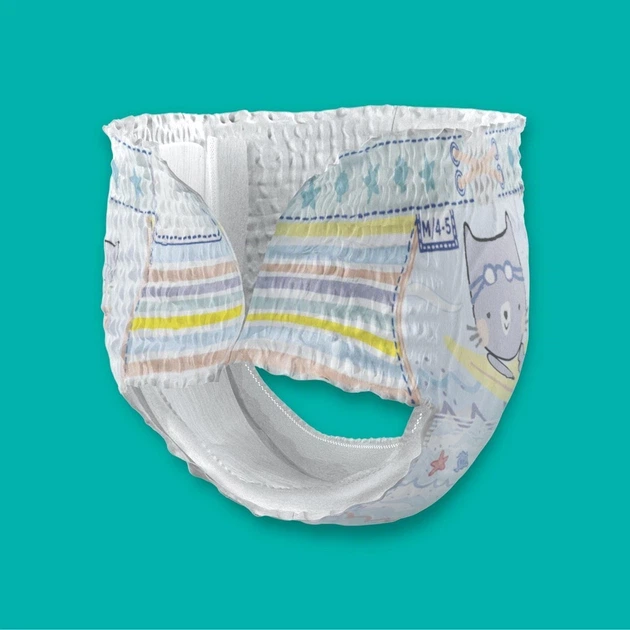 Трусики для плавання Pampers Splashers Розмір 5-6 (14+ кг) 10 шт - изображение 3
