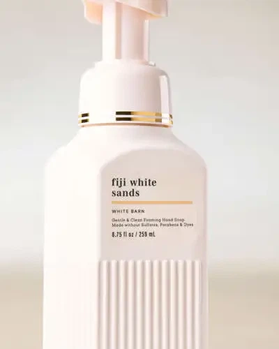 Мыло-пенка для рук Bath&Body Works Fiji White Sands Gentle & Clean Foaming Hand Soap 259 мл (667659432394) - изображение 3