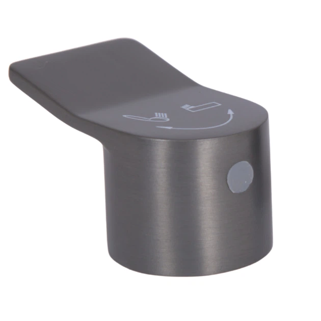 Ручка переключателя режимов Qtap (27,1x45,5x27,4) для смесителей для ванны с поворотным изливом Presto Graphite QTPRE271455274GRP50520 - изображение 2