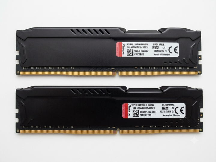 Оперативная память Kingston FURY 16GB DDR4-2666 PC4-21300 (2x8Gb) HyperX Black (HX426C16B2/8) - Фото 2 Оперативная память Kingston FURY 16GB DDR4-2666 PC4-21300 (2x8Gb) HyperX Black (HX426C16B2/8) - изображение 2