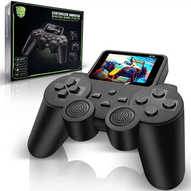 Игровая консоль с экраном приставка-джойстик с 520 играми портативный геймпад с подключением к ПК и телевизора - Фото 6 Игровая консоль с экраном приставка-джойстик с 520 играми портативный геймпад с подключением к ПК и телевизора - изображение 6