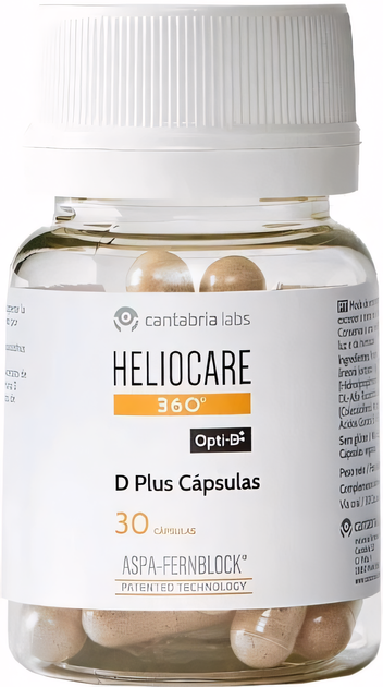 Дієтична добавка Heliocare 360 D Plus 30 капсул (8436574360172) - зображення 2