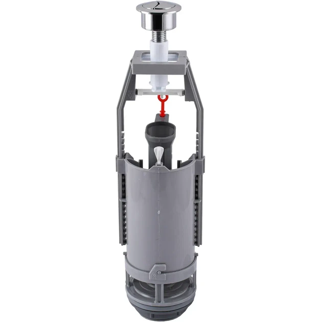 Комплект арматуры для бачка унитаза SoloPlast АБк2-10 1/2″ с нижним подключением (2 режима) - изображение 3