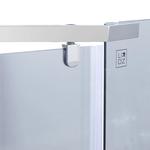 Душова кабіна Lidz Dozorca 205x90x90 скло 6мм, з піддоном (LDSC9090CRMLOWTR) - зображення 5