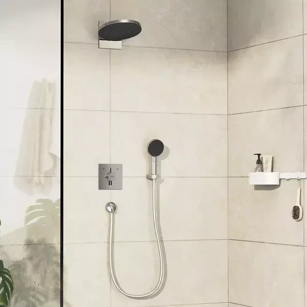 Смеситель для душа Hansgrohe DuoTurn E термостатический, хром (75617000) - изображение 4