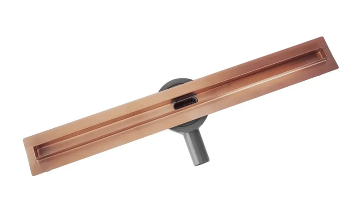 Душовий трап REA NEOX SLIM PRO 700 мм, мідь, сухий затвор - зображення 3