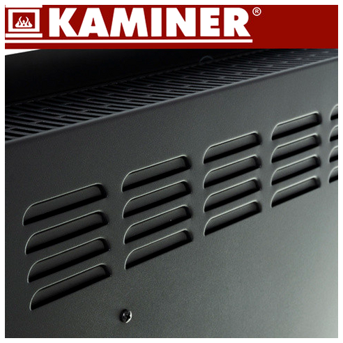 Електрообігрівач 2500 Вт керування через Wi-Fi для дому чорний KAMINER PR-363 - зображення 8