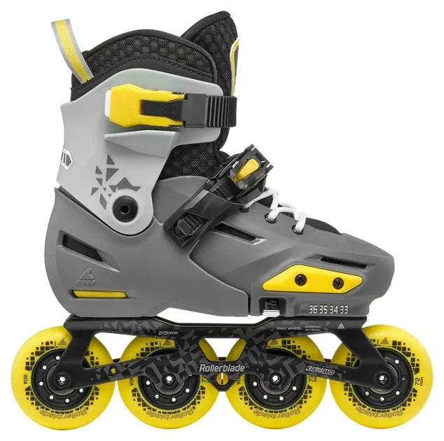 Rollerblade ролики Apex charcoal-yellow 29-32 (33-36) - изображение 2