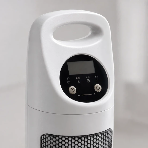 Кулер-тепловентилятор Germatic BFX-768-1668 2в1 Білий - Фото 4 Кулер-тепловентилятор Germatic BFX-768-1668 2в1 Білий - изображение 4