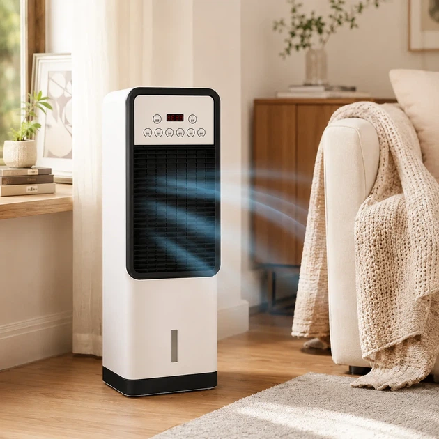 Мобільний кондиціонер 2в1 DOMOTEC 1668 3500Вт Білий - Фото 9 Мобільний кондиціонер 2в1 DOMOTEC 1668 3500Вт Білий - изображение 9