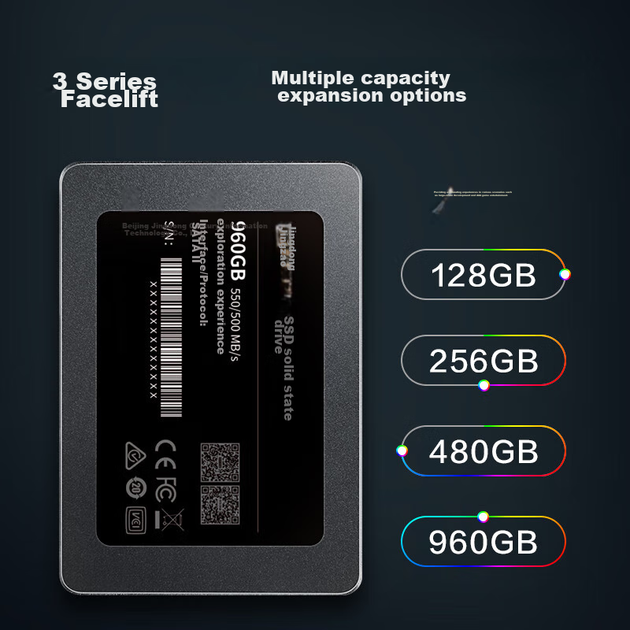 SSD-накопитель JD Original 3 Series 256 ГБ SATA 3.0, для настольных ПК и ноутбуков - изображение 5