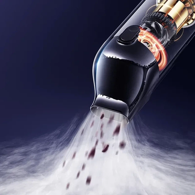 Автомобільний пилосос Baseus A5 Handy Vacuum Cleaner (16000pa) Black - изображение 10