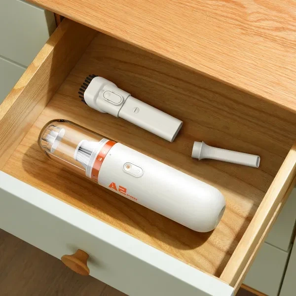 Автомобільний пилосос Baseus A2Pro Car Vacuum Cleaner(6000pa) White - зображення 9