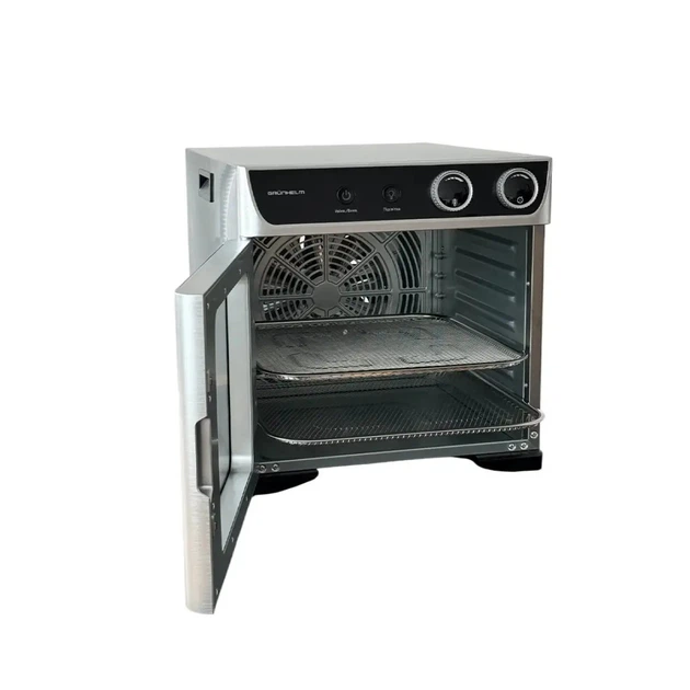 Сушилка для овощей и фруктов Grunhelm GFD2508 800 Вт серебристая 5250551 - изображение 7
