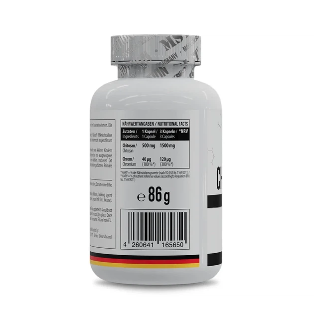 Хитозан с хромом Chitosan With Chrom 500 мг MST, 120 капсул - изображение 2
