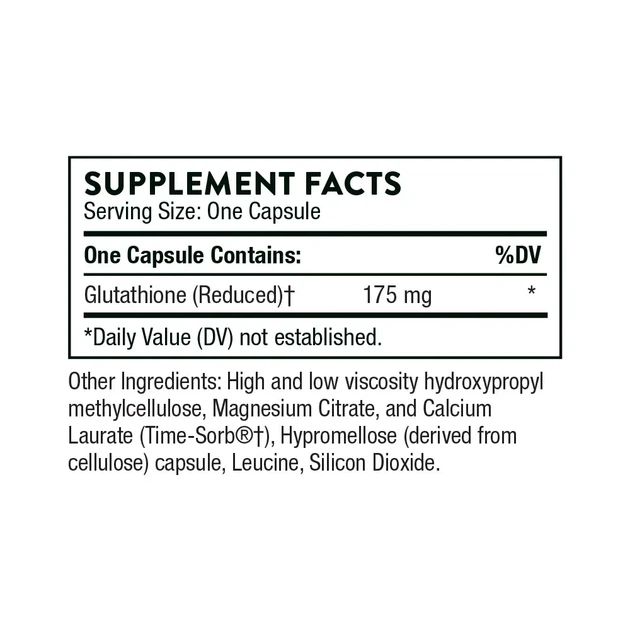 Глутатион Thorne Research (Glutathione-SR) 60 капсул - Фото 4 Глутатион Thorne Research (Glutathione-SR) 60 капсул - изображение 4