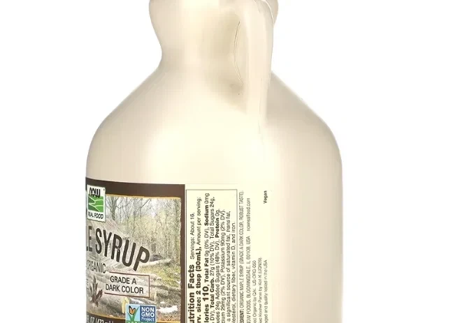 Органічний кленовий сироп клас A темний колір Now Foods (Organic Maple Syrup Grade A Dark) 473 мл - зображення 2