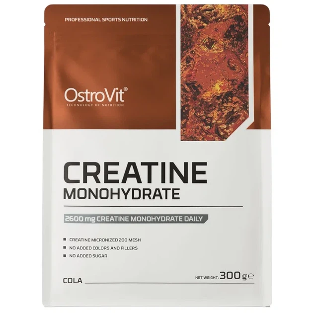 Креатин моногидрат кола OstroVit (Creatine Monohydrate cola) 300 г - изображение 2