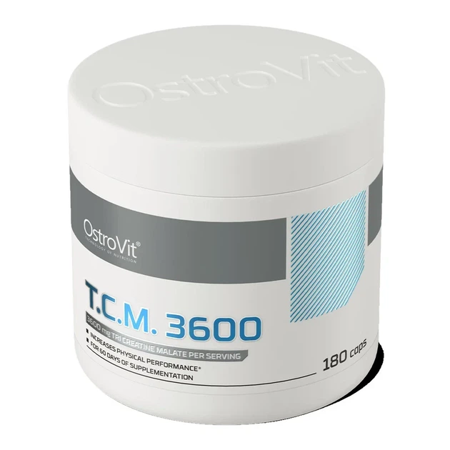 Креатин T.C.M. 3600 OstroVit 180 капсул - изображение 2