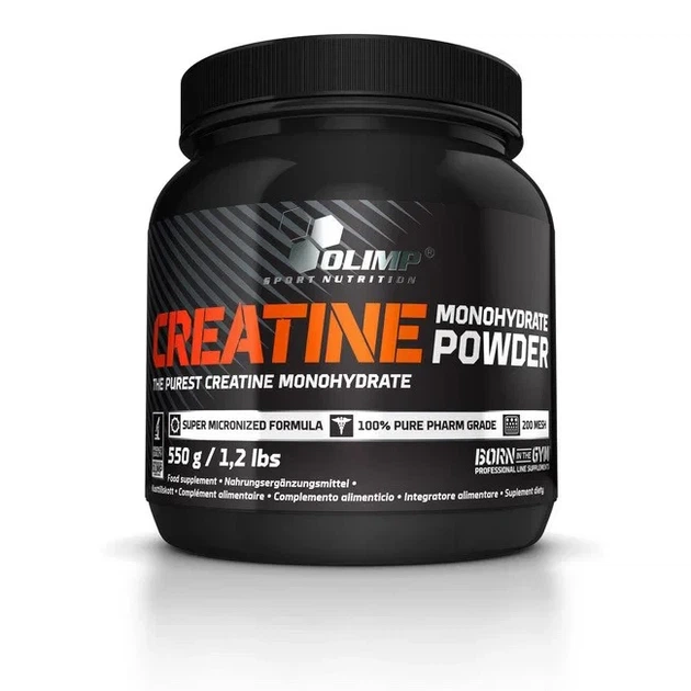 Креатин моногидрат Creatine Monohydrate Powder, без вкуса, Olimp, 550 г - Фото 1 Креатин моногидрат Creatine Monohydrate Powder, без вкуса, Olimp, 550 г - изображение 1