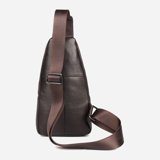 Сумка кросс боді через плече чоловіча з натуральної шкіри Vintage leather-14952 Коричнева - Фото 3 Сумка кросс боді через плече чоловіча з натуральної шкіри Vintage leather-14952 Коричнева - зображення 3