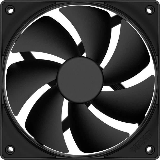Вентилятор для корпуса NZXT F120P Static Pressure 120 мм Black (RF-P12SF-B2) - зображення 3
