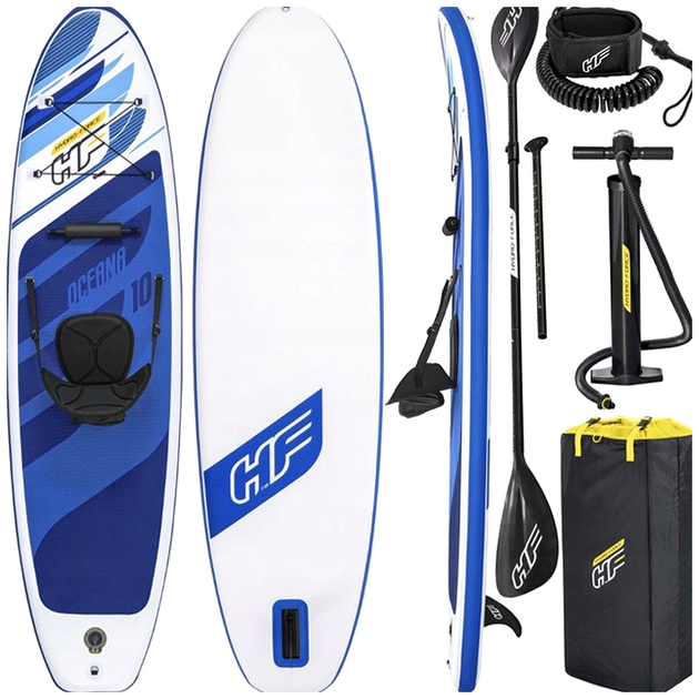 SUP доска 305 см 120 кг для туринга с аксессуарами синяя Bestway PR-309 - Фото 1 SUP доска 305 см 120 кг для туринга с аксессуарами синяя Bestway PR-309 - изображение 1