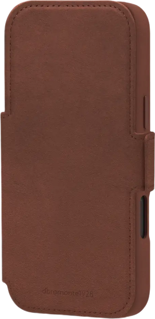 Etui z klapką Dbramante Lynge MagSafe do Apple iPhone 17 Pro Max Dark Tan (LM69GTDT6631) - Zdjęcie 4 Etui z klapką Dbramante Lynge MagSafe do Apple iPhone 17 Pro Max Dark Tan (LM69GTDT6631) - obraz 4