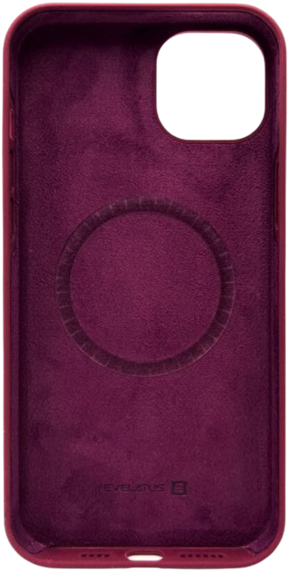 Etui plecki Evelatus Premium Magsafe Soft Touch Silicone do Apple iPhone 14 Plum (EVE14PMSP) - Zdjęcie 2 Etui plecki Evelatus Premium Magsafe Soft Touch Silicone do Apple iPhone 14 Plum (EVE14PMSP) - obraz 2