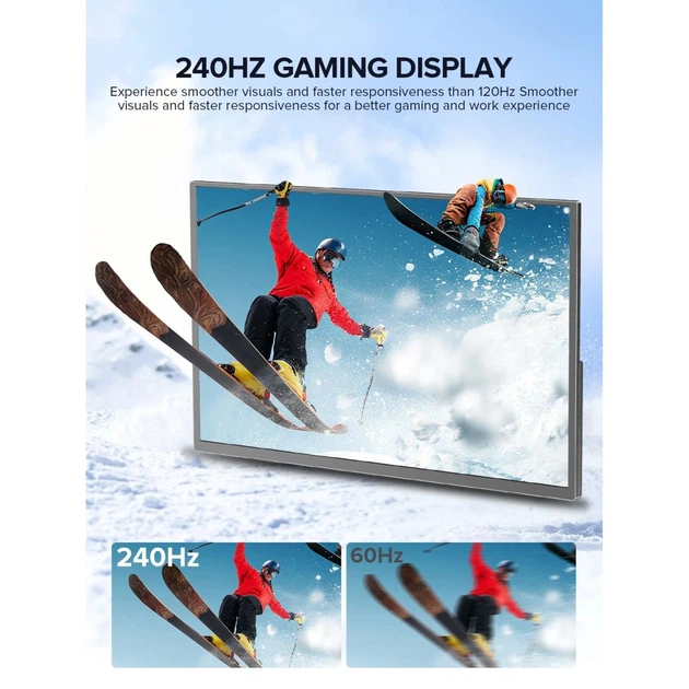 Портативний монітор UPERFECT 24.5" FHD 240Hz [171120] - зображення 3