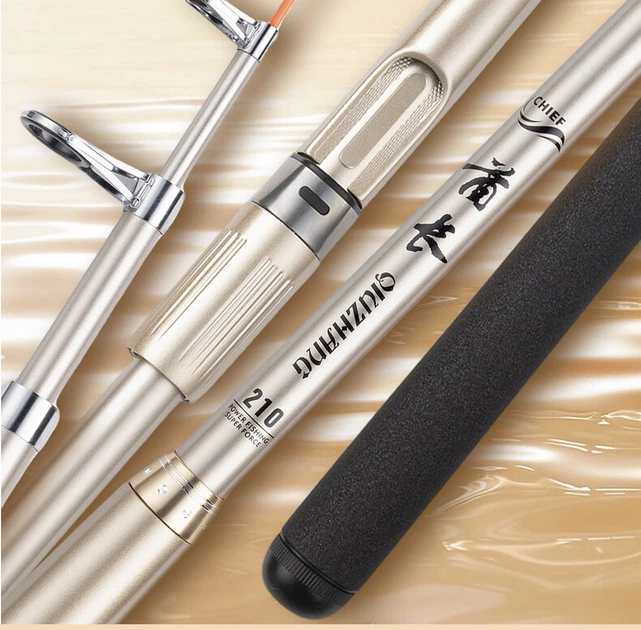 Набір вудилищ кастингових GW Chief Sea Fishing Rod Set Telescopic 2.1 м - зображення 3