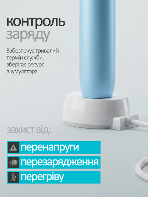 Зарядний пристрій база для Braun Oral-B Type 3757 для електричної зубної щітки 220V Білий - Фото 5 Зарядний пристрій база для Braun Oral-B Type 3757 для електричної зубної щітки 220V Білий - зображення 5