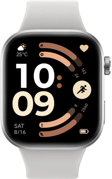 Смарт-годинник Redmi Watch 6 NFC Silver Gray (BHR0955GL) (1210048) - Фото 2 Смарт-годинник Redmi Watch 6 NFC Silver Gray (BHR0955GL) (1210048) - зображення 2