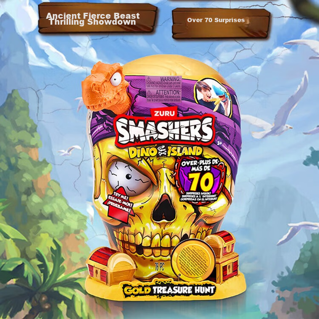 Іграшка ZURU Exploding Boy Gold Hunter Pirate Dinosaur Treasure Hunt для дітей - зображення 11