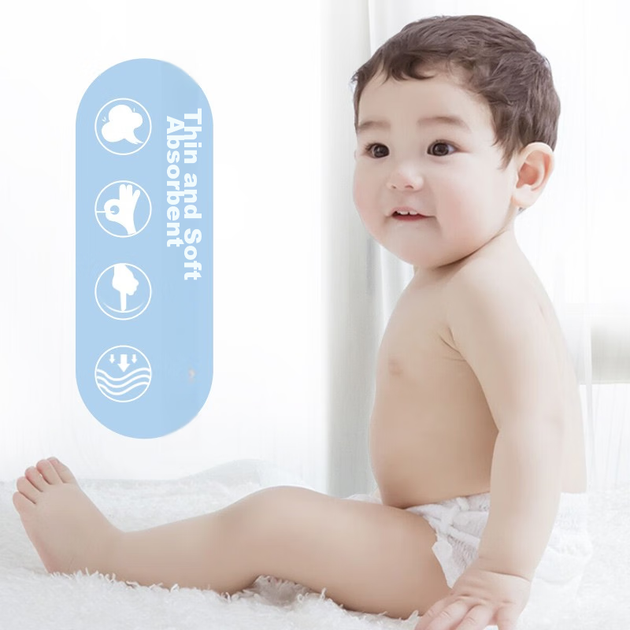 Подгузники-трусики YINGYA XXL 2×88шт 13.5-16кг ультратонкие дышащие - изображение 6