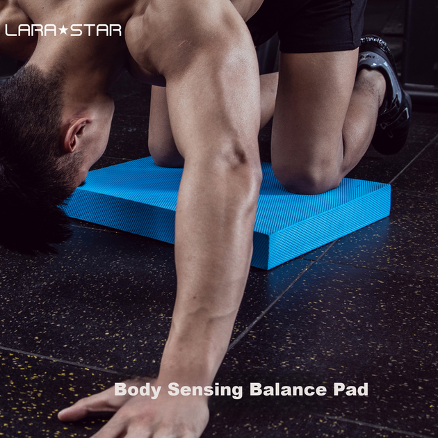 Laura Star Balance Pad Yoga Mat Soft Non-Slip Fitness Plank Core Yoga Training Ab Wheel Knee Pad - изображение 4