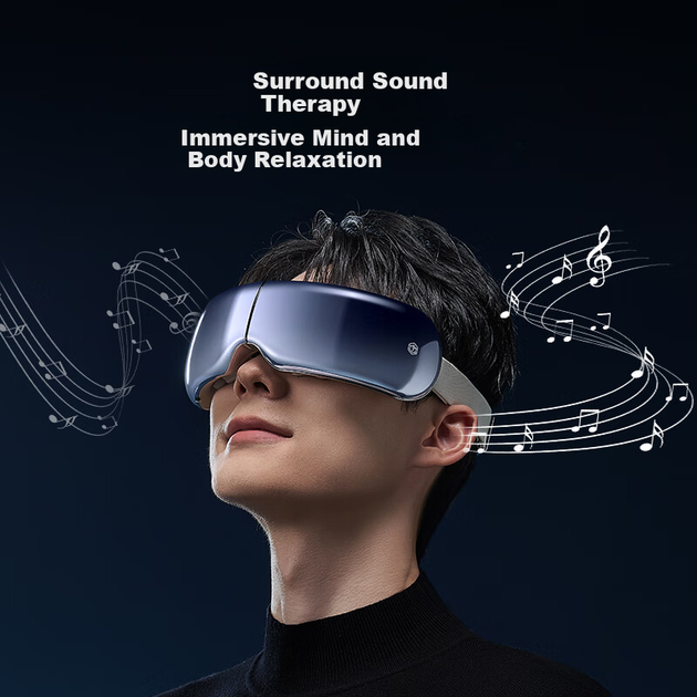 Массажер JD Original Smart Eye E7 Pro для глаз, вибрация и тепло, подарочный - изображение 6