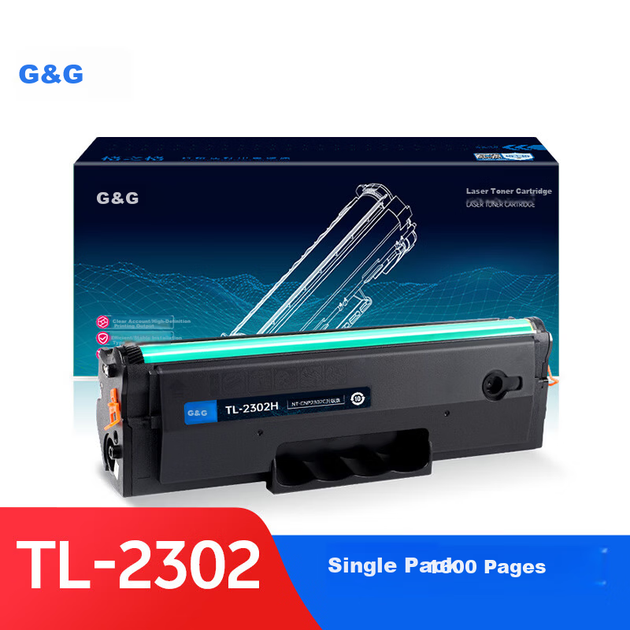 Тонер-картридж G&G TL-2302H для Pantum BP2302/2301/2307/BM2302, M1 Lite/P1 Lite - зображення 5