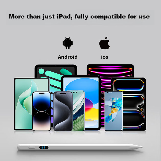 Стилус Smorss ємнісний універсальний, для iPad, Apple/Huawei/Xiaomi - зображення 12