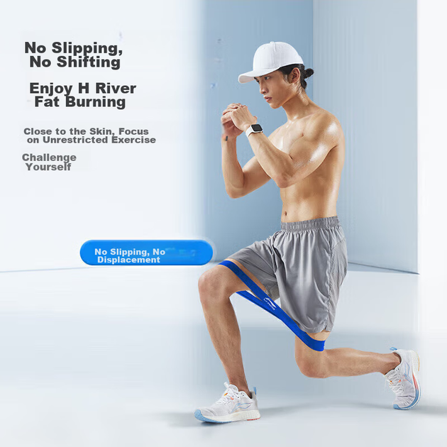 Еспандери Li-Ning стрічкові набір 5шт для фітнесу та йоги - зображення 7