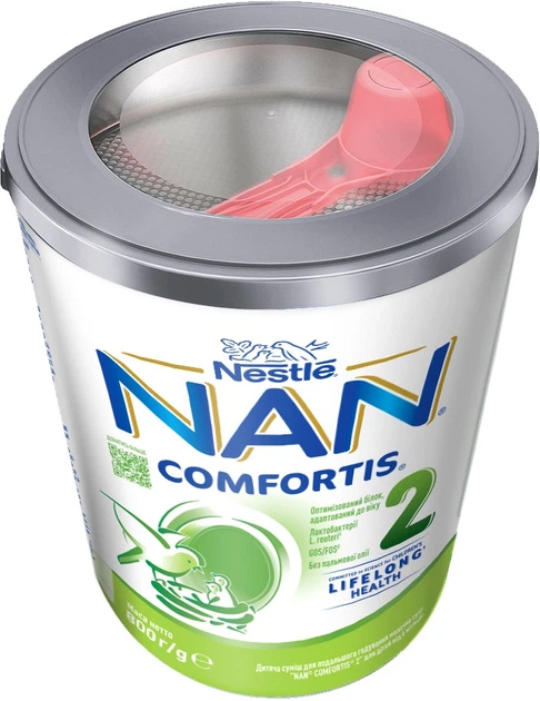 Детская смесь для дальнейшего кормления молочная сухая NAN Comfortis 2 для детей от 6 месяцев 800 г (7613034965769) - изображение 5