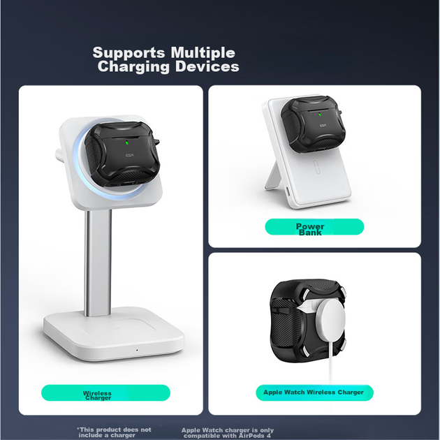 Чехол ESR для AirPods 4 защитный MagSafe - изображение 8