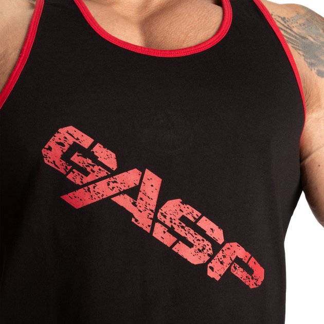 Майка спортивная GASP Vintage T-back Black/Red M - изображение 4