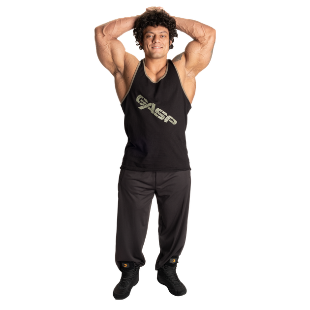 Спортивная майка GASP Vintage T-back Black/Green L - Фото 6 Спортивная майка GASP Vintage T-back Black/Green L - изображение 6