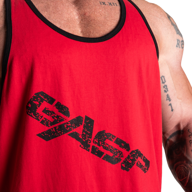 Майка спортивная GASP Vintage T-back Chili Red M - Фото 4 Майка спортивная GASP Vintage T-back Chili Red M - изображение 4