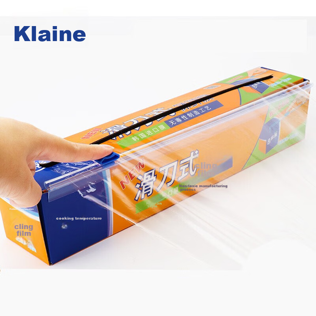Пленка Kelinlai пищевая одноразовая с ножом-дозатором, 30x150м, термостойкая - изображение 7