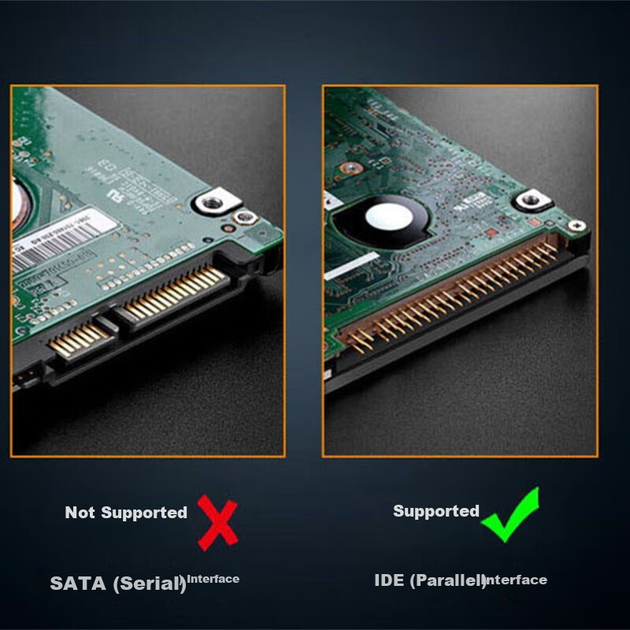 Зовнішній корпус для жорсткого диска LinkStone, 2,5-дюймовий IDE та USB 2.0 порт, корпус для жорсткого диска ноутбука, корпус для SSD та механічного жорсткого диска, нова модель E130 - Фото 5 Зовнішній корпус для жорсткого диска LinkStone, 2,5-дюймовий IDE та USB 2.0 порт, корпус для жорсткого диска ноутбука, корпус для SSD та механічного жорсткого диска, нова модель E130 - изображение 5